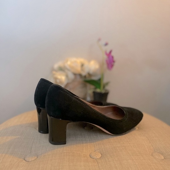 Donald J Pliner Black Suede Shoes - Size 6.5 - Picture 4 of 11